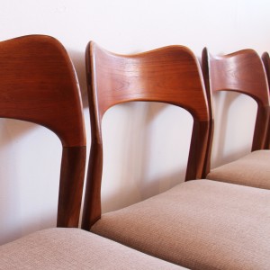 t.h. brown chairs x4