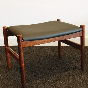 danish rosewood footstool 1